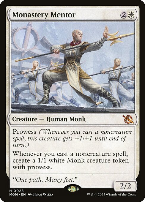 Monastery Mentor card art