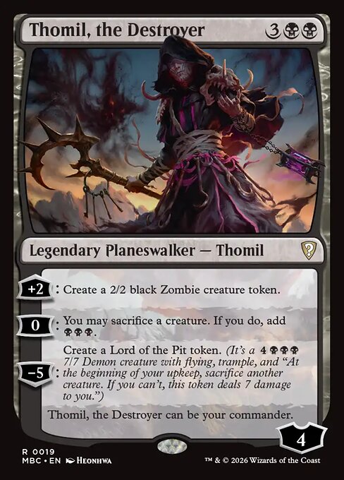 Thomil, the Destroyer card art