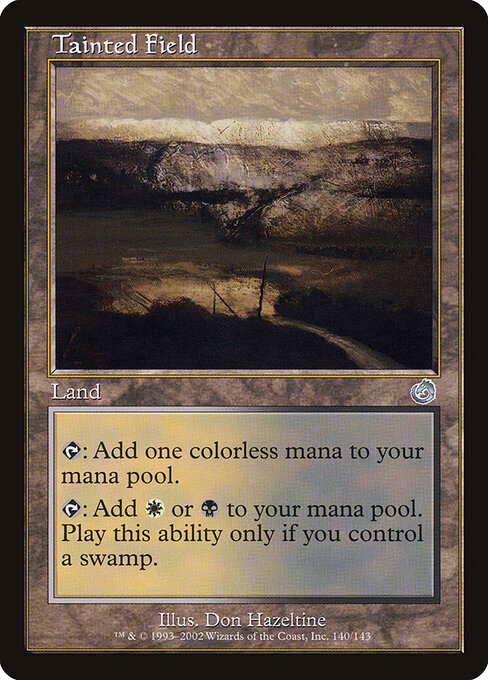 Tainted Field card art