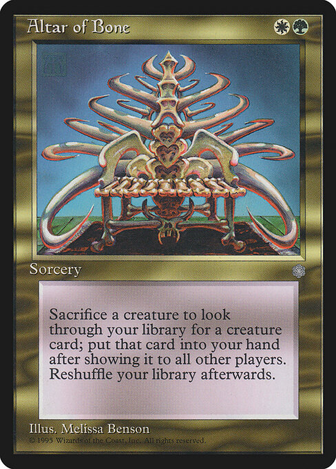Altar of Bone card art