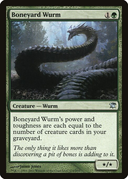 Boneyard Wurm card art