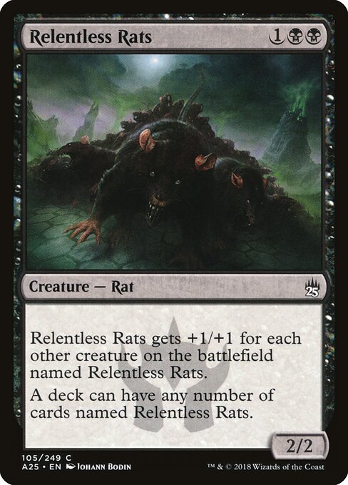 Relentless Rats card art