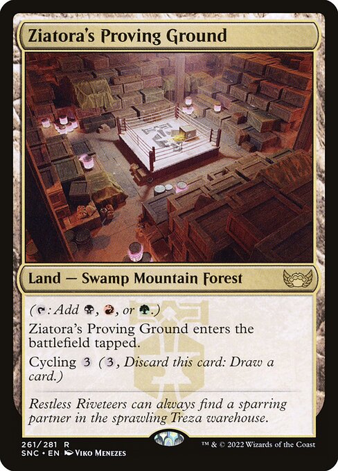 Ziatora's Proving Ground card art