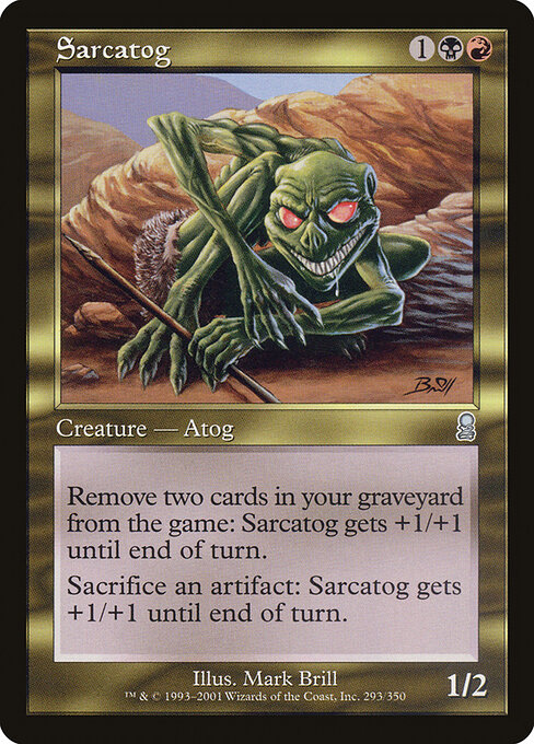Sarcatog card art