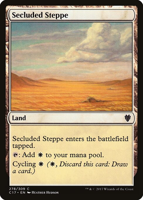 Secluded Steppe card art