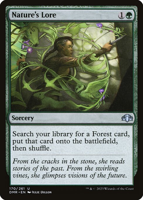 Nature's Lore card art