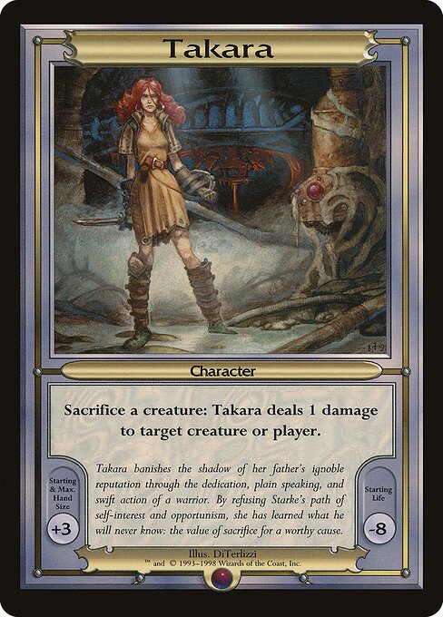 Takara (Oversize) card art