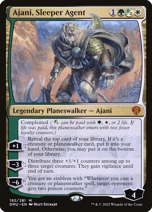 Ajani, Sleeper Agent card art