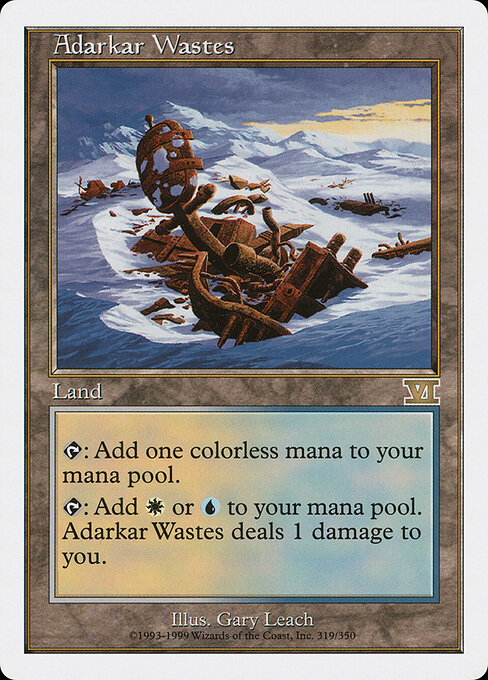 Adarkar Wastes card art