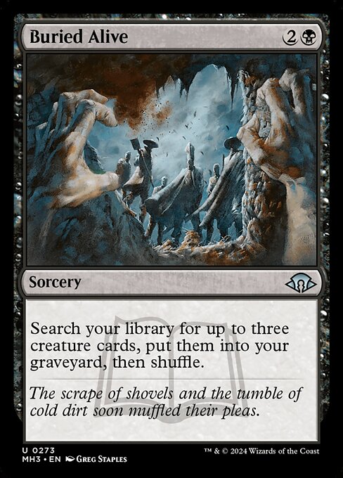 Buried Alive card art