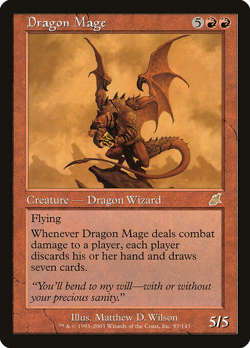 Dragon Mage card art