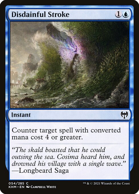 Disdainful Stroke card art