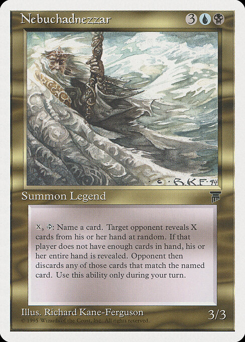 Nebuchadnezzar card art