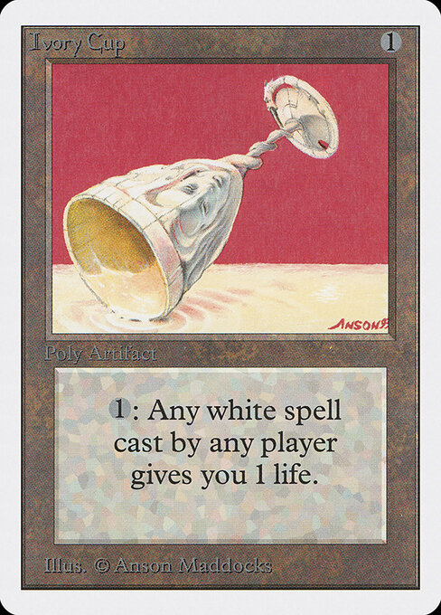 Ivory Cup card art