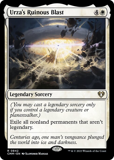 Urza's Ruinous Blast card art