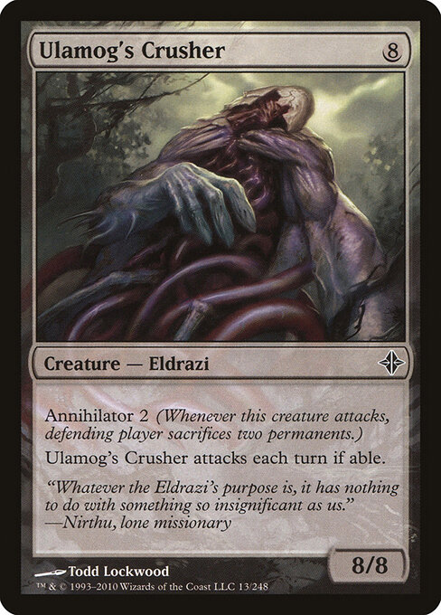 Ulamog's Crusher card art