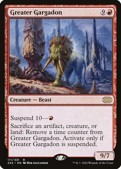 Greater Gargadon card art