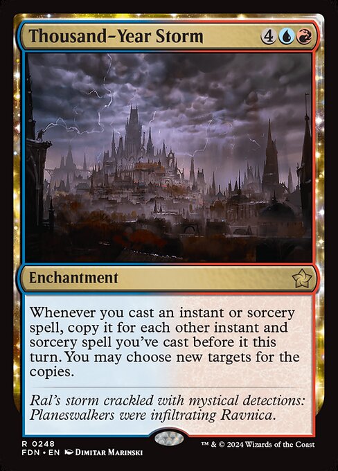 Thousand-Year Storm card art