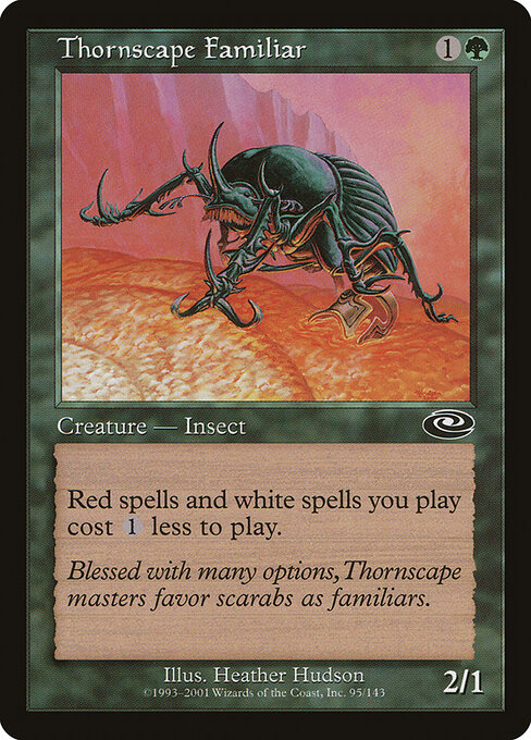 Thornscape Familiar card art