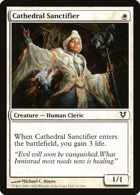 Cathedral Sanctifier card art