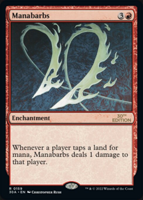 Manabarbs card art
