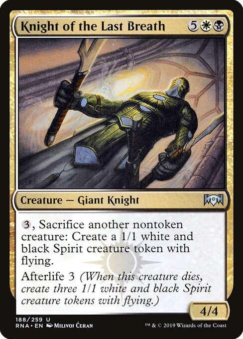Knight of the Last Breath card art