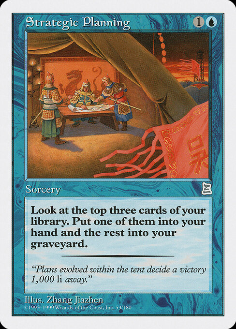 Strategic Planning card art