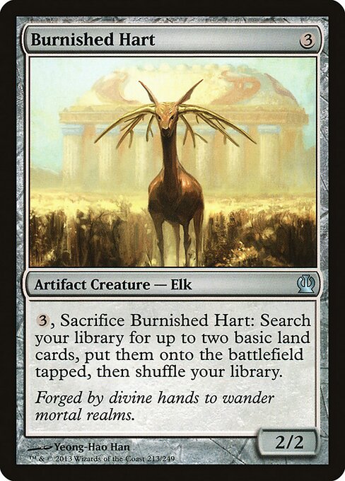 Burnished Hart card art