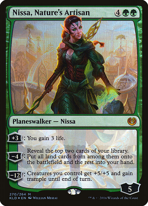 Nissa, Nature's Artisan card art