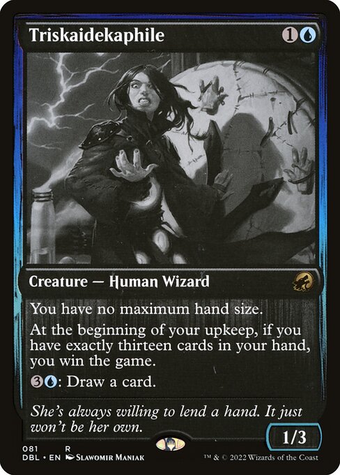 Triskaidekaphile card art