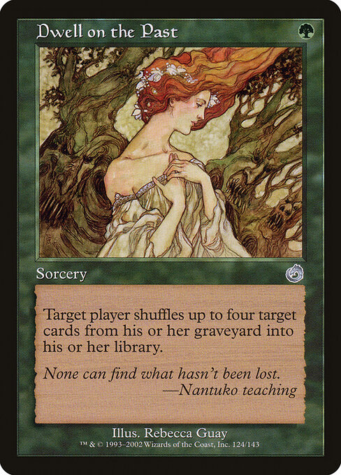Dwell on the Past card art