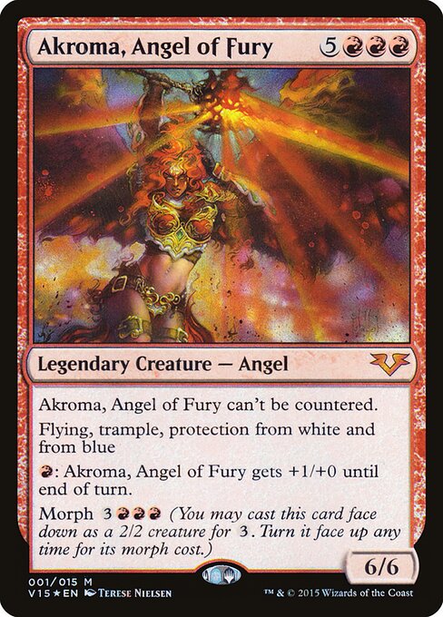 Akroma, Angel of Fury card art