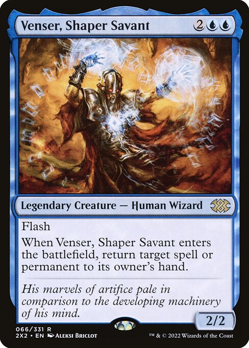 Venser, Shaper Savant card art