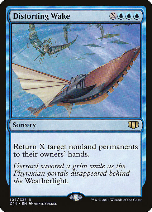 Distorting Wake card art