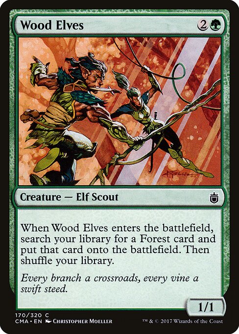 Wood Elves card art