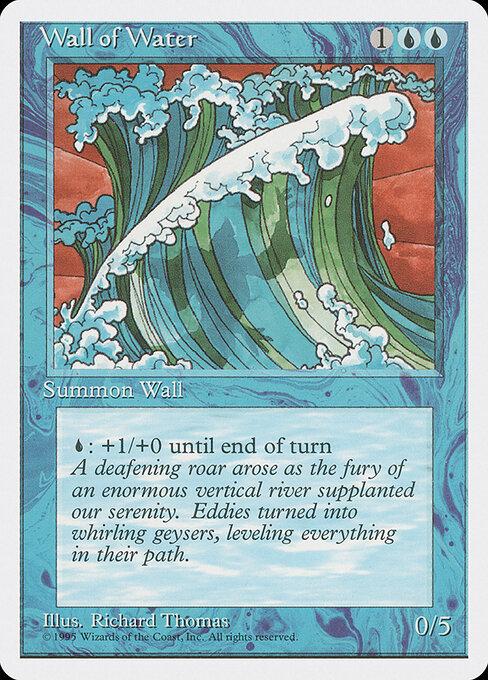 Wall of Water card art