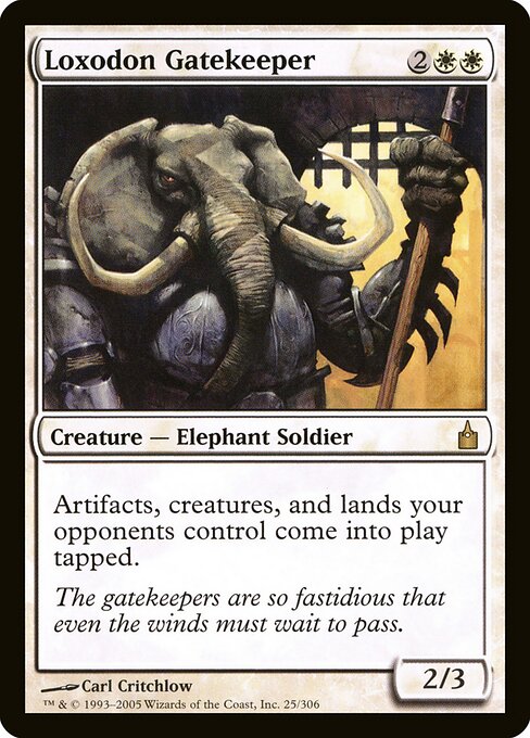 Loxodon Gatekeeper card art