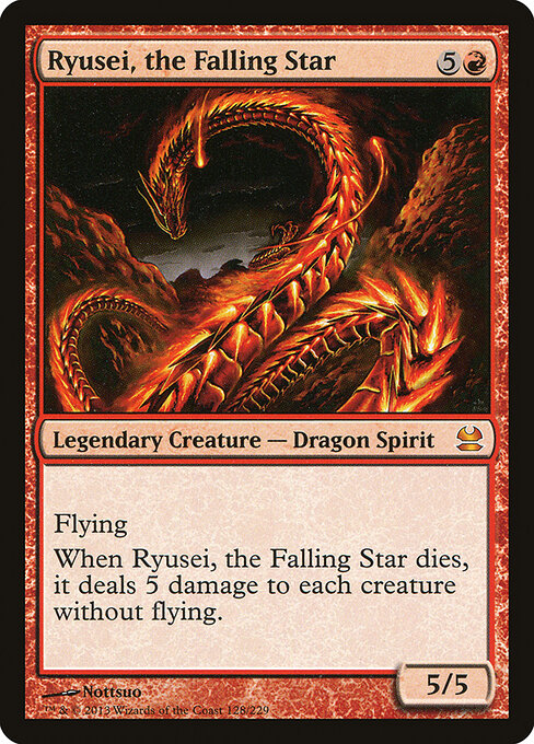Ryusei, the Falling Star card art
