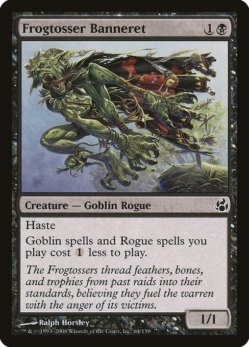Frogtosser Banneret card art