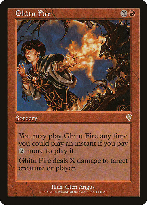 Ghitu Fire card art
