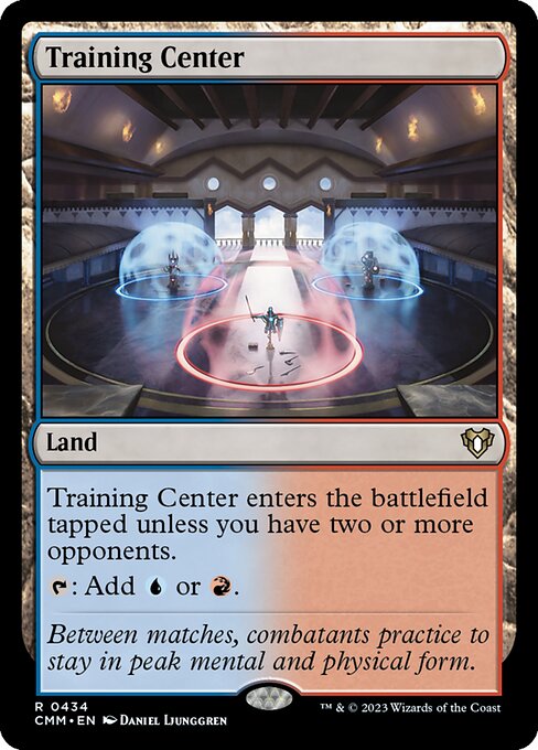 Training Center card art