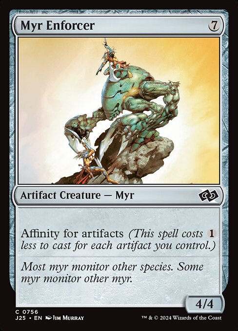 Myr Enforcer card art