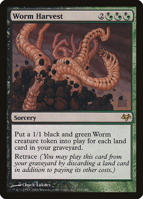 Worm Harvest card art