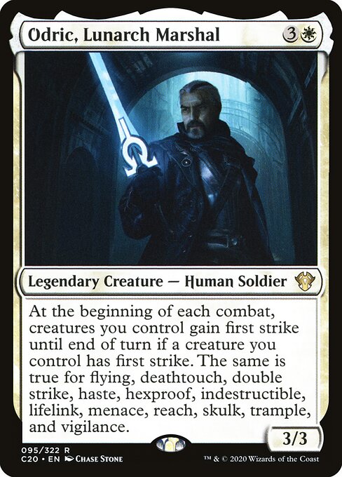 Odric, Lunarch Marshal card art