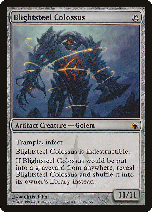 Blightsteel Colossus card art
