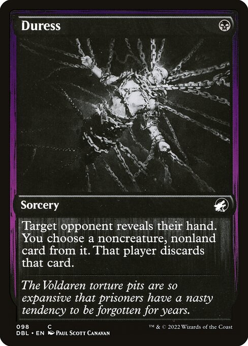 Duress card art