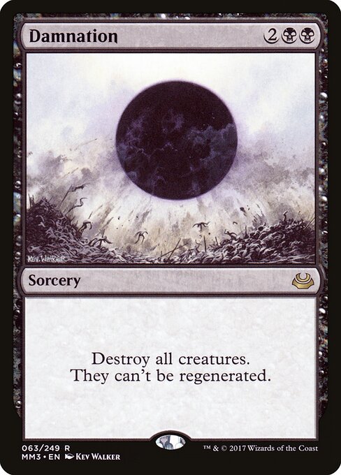 Damnation card art