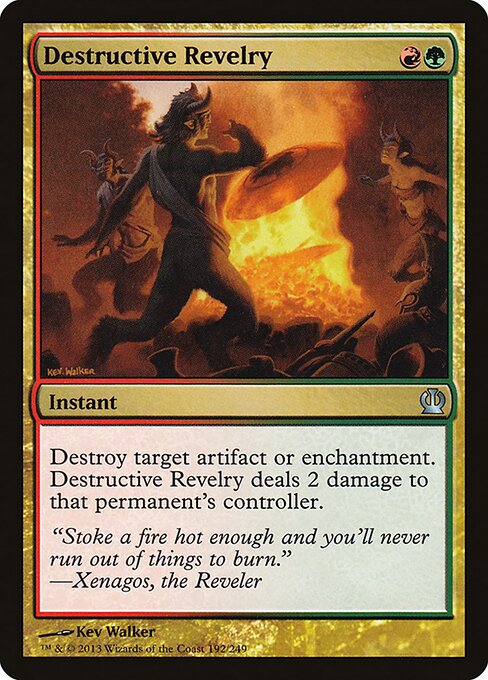 Destructive Revelry card art