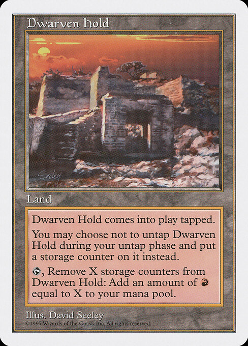 Dwarven Hold card art