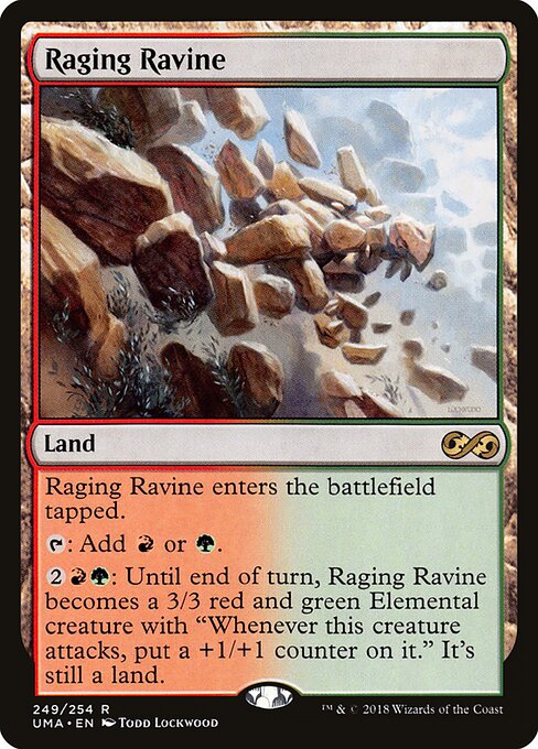 Raging Ravine card art